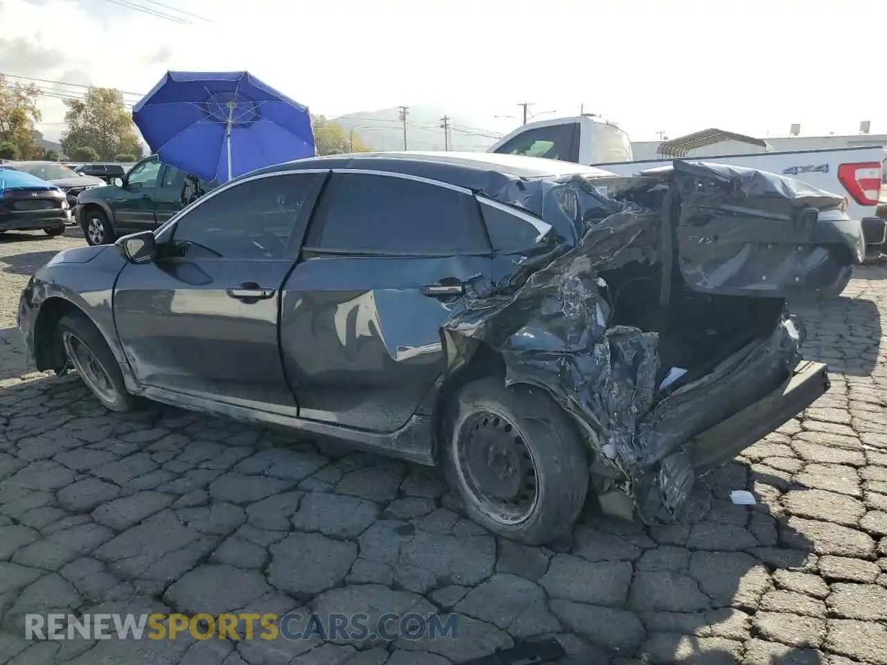 2 Photograph of a damaged car 2HGFC2F69MH508639 HONDA CIVIC 2021