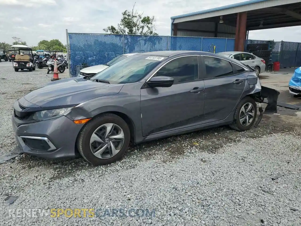 1 Photograph of a damaged car 2HGFC2F69MH516157 HONDA CIVIC 2021