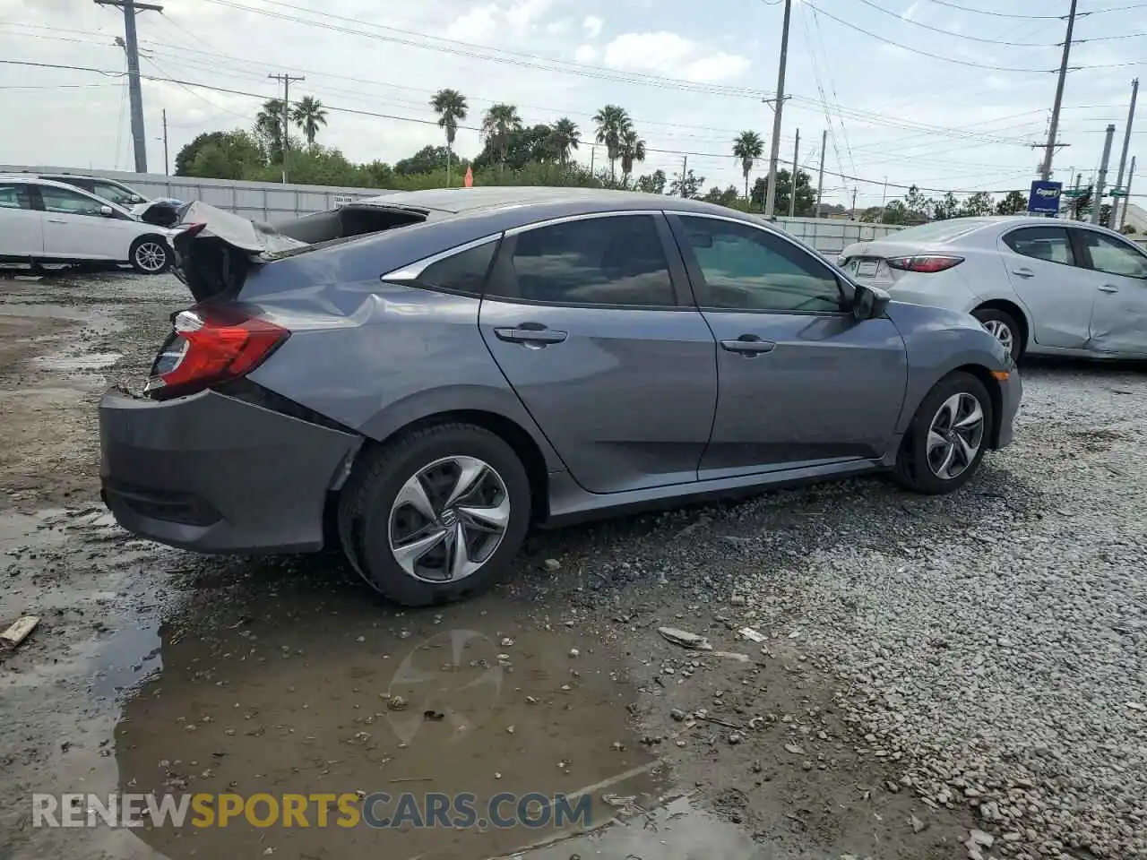 3 Photograph of a damaged car 2HGFC2F69MH516157 HONDA CIVIC 2021
