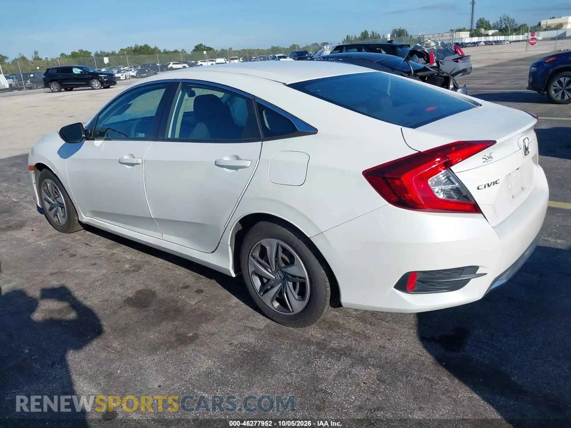 3 Photograph of a damaged car 2HGFC2F69MH520581 HONDA CIVIC 2021