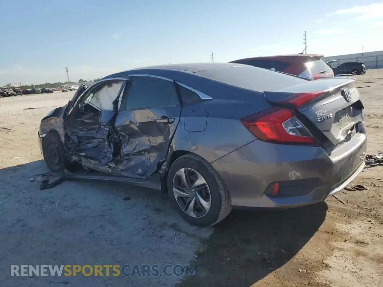 2 Photograph of a damaged car 2HGFC2F69MH528051 HONDA CIVIC 2021