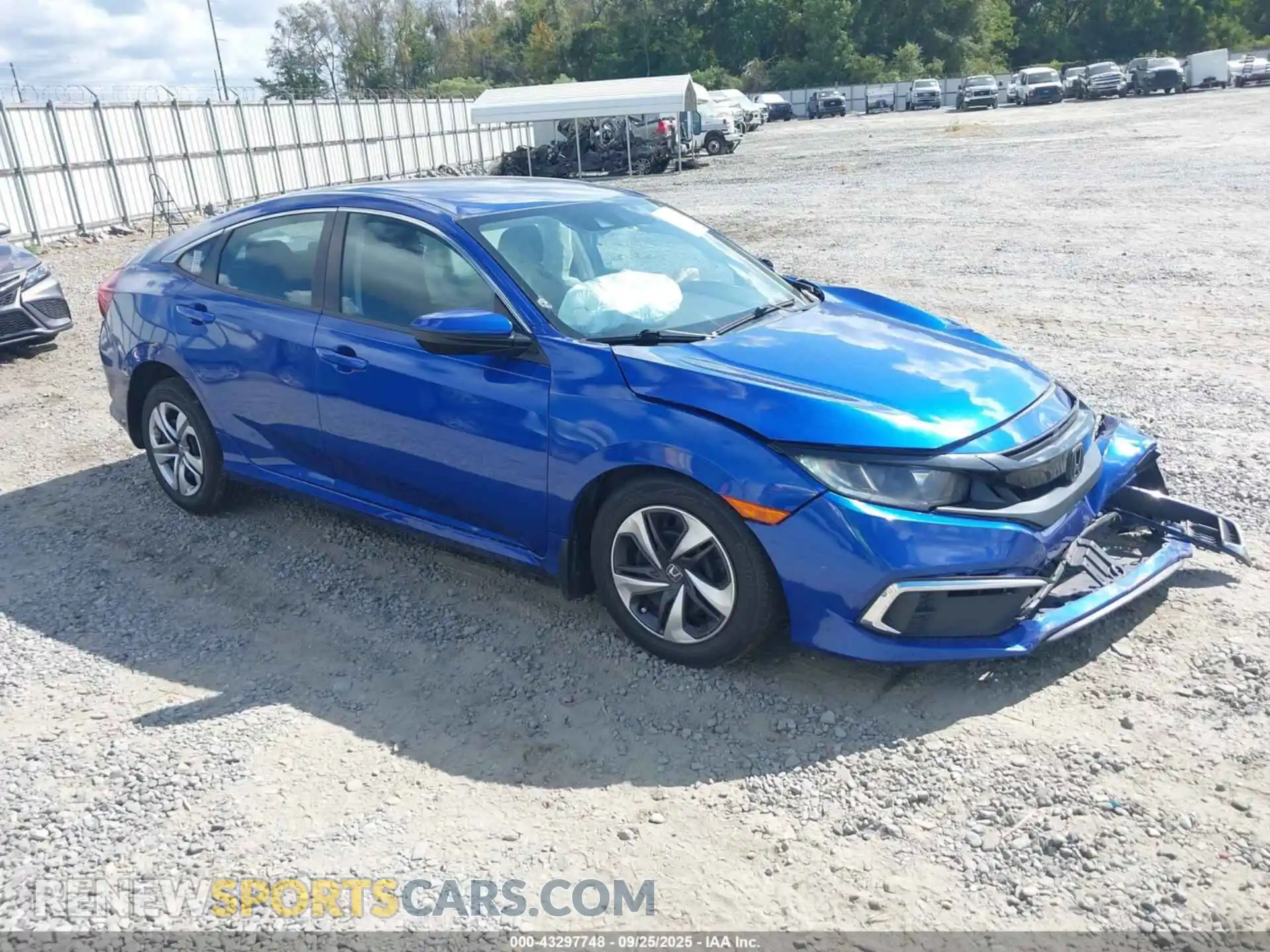 1 Photograph of a damaged car 2HGFC2F69MH534710 HONDA CIVIC 2021