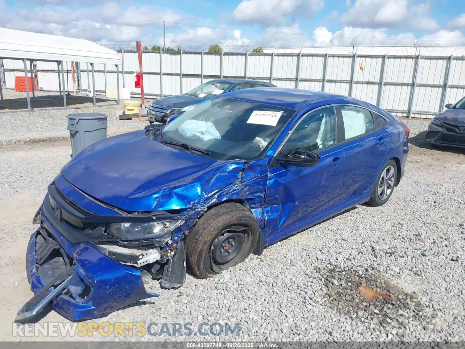 2 Photograph of a damaged car 2HGFC2F69MH534710 HONDA CIVIC 2021