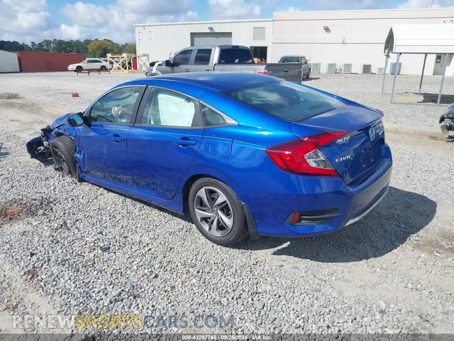 3 Photograph of a damaged car 2HGFC2F69MH534710 HONDA CIVIC 2021