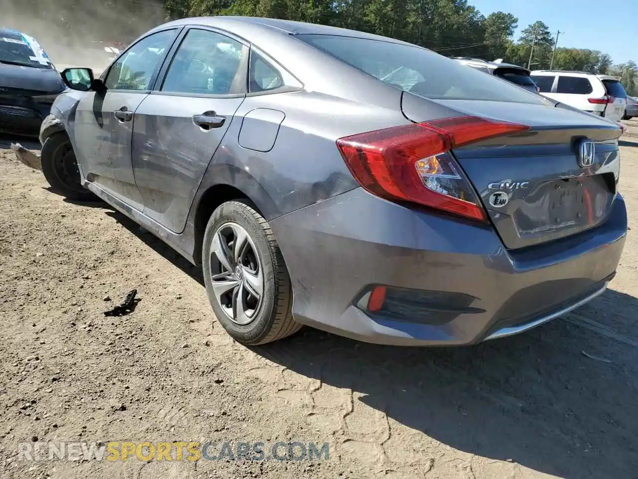 2 Photograph of a damaged car 2HGFC2F69MH539101 HONDA CIVIC 2021