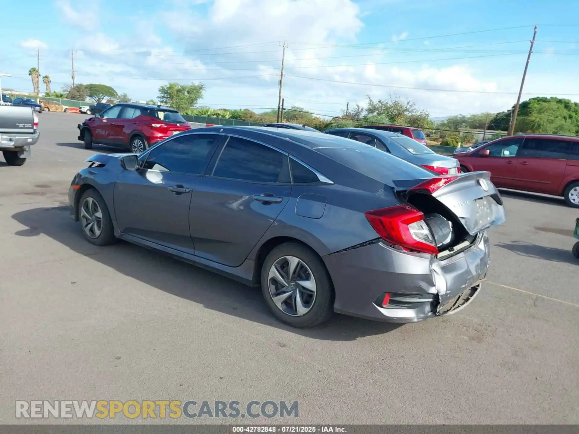 3 Photograph of a damaged car 2HGFC2F69MH545061 HONDA CIVIC 2021
