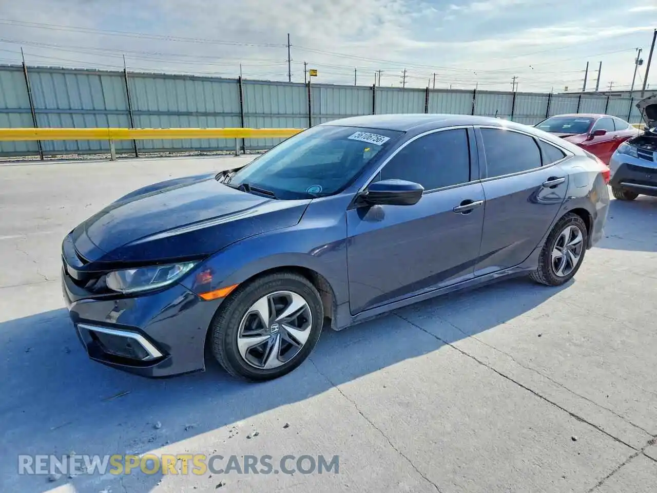 1 Photograph of a damaged car 2HGFC2F69MH554763 HONDA CIVIC 2021