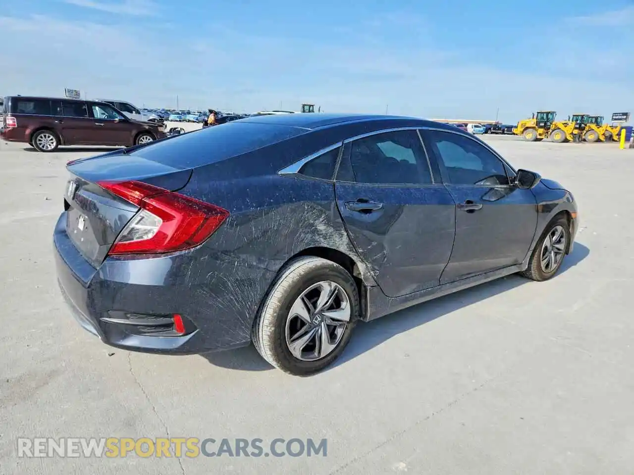 3 Photograph of a damaged car 2HGFC2F69MH554763 HONDA CIVIC 2021