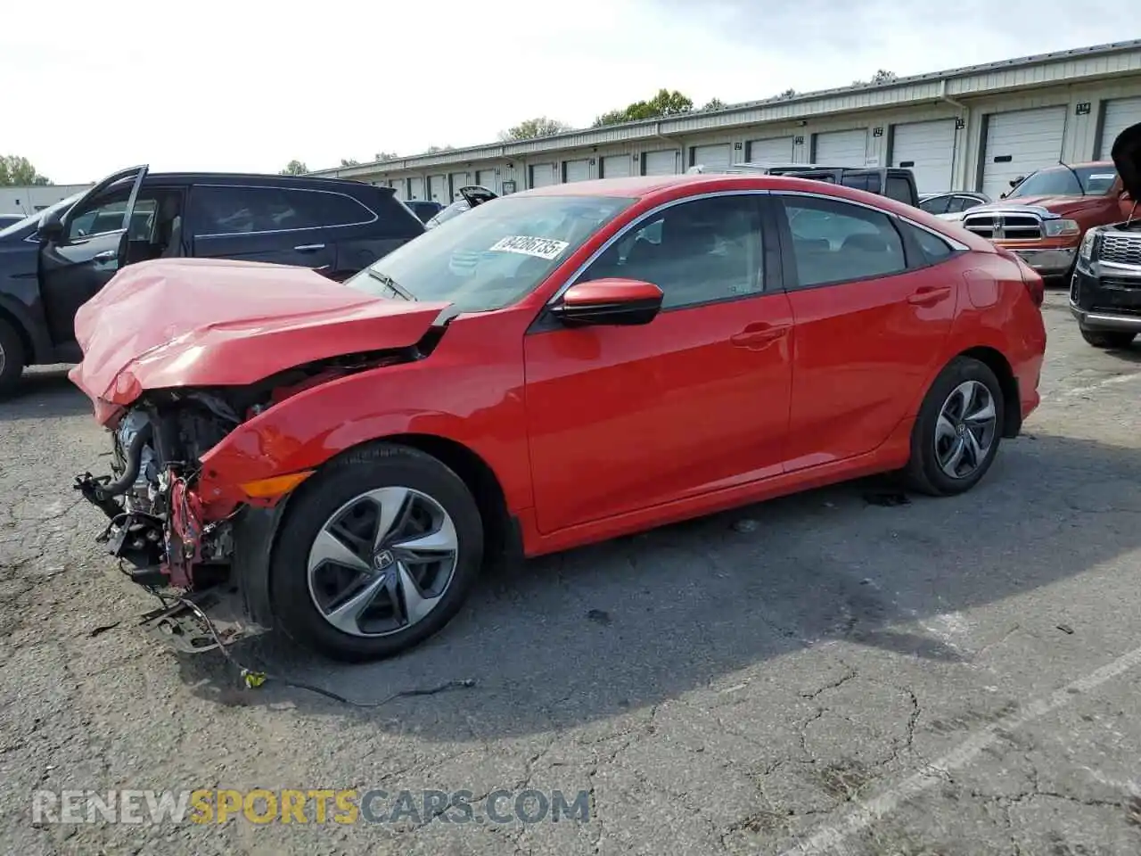 1 Photograph of a damaged car 2HGFC2F69MH559722 HONDA CIVIC 2021