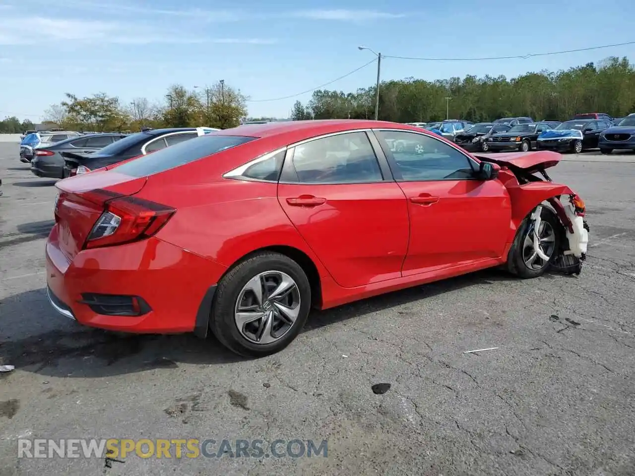 3 Photograph of a damaged car 2HGFC2F69MH559722 HONDA CIVIC 2021