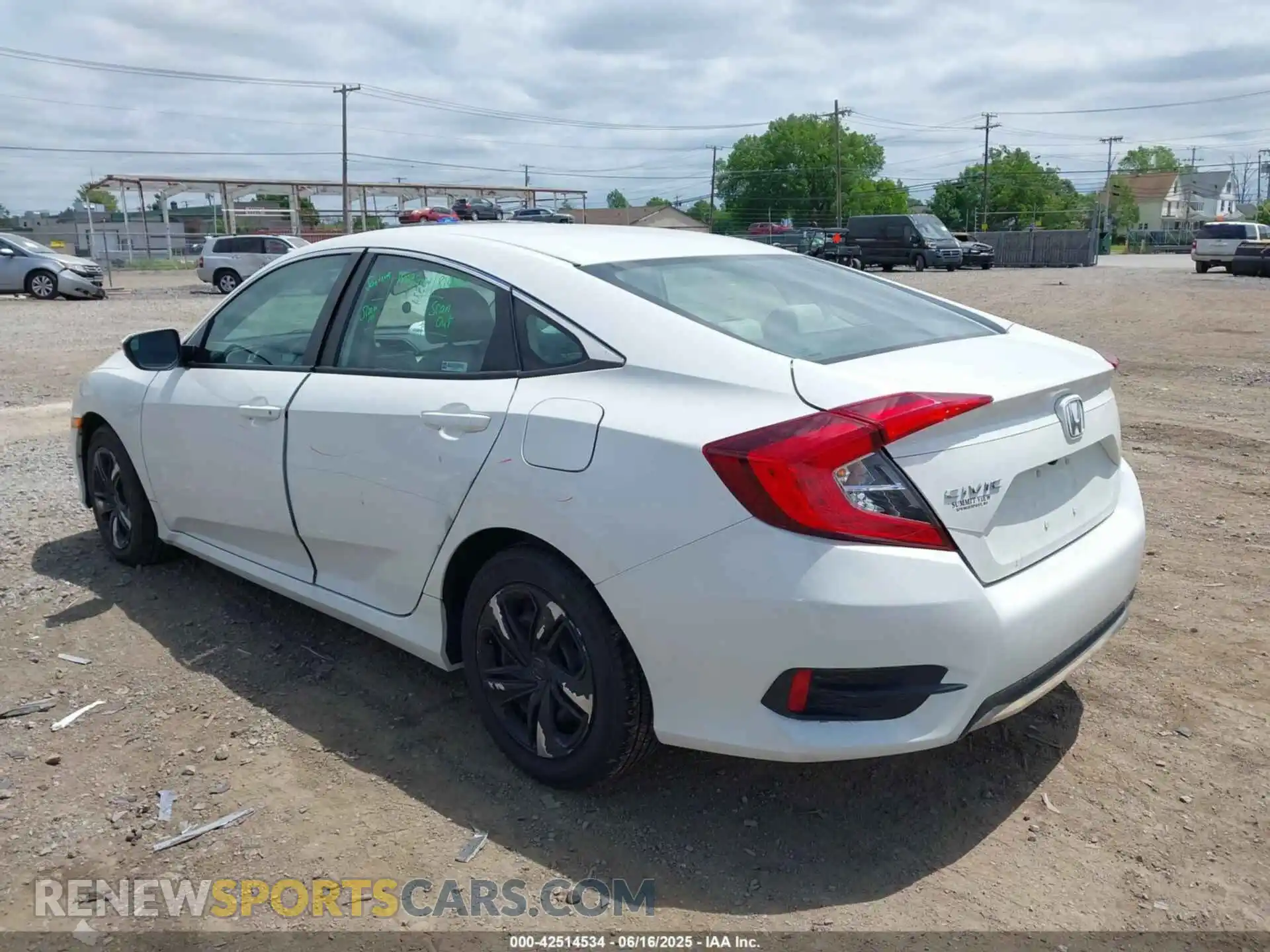 3 Photograph of a damaged car 2HGFC2F6XMH510416 HONDA CIVIC 2021