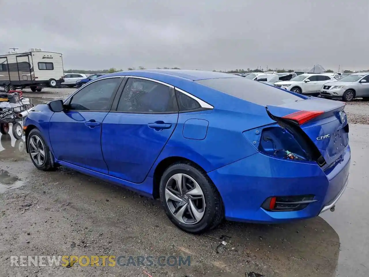 2 Photograph of a damaged car 2HGFC2F6XMH533713 HONDA CIVIC 2021