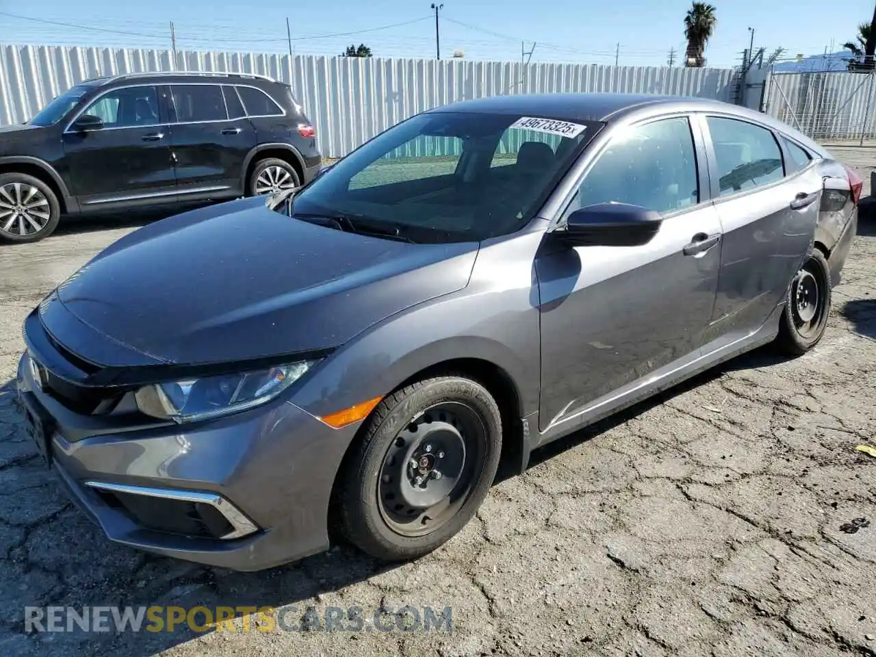 1 Photograph of a damaged car 2HGFC2F6XMH535137 HONDA CIVIC 2021