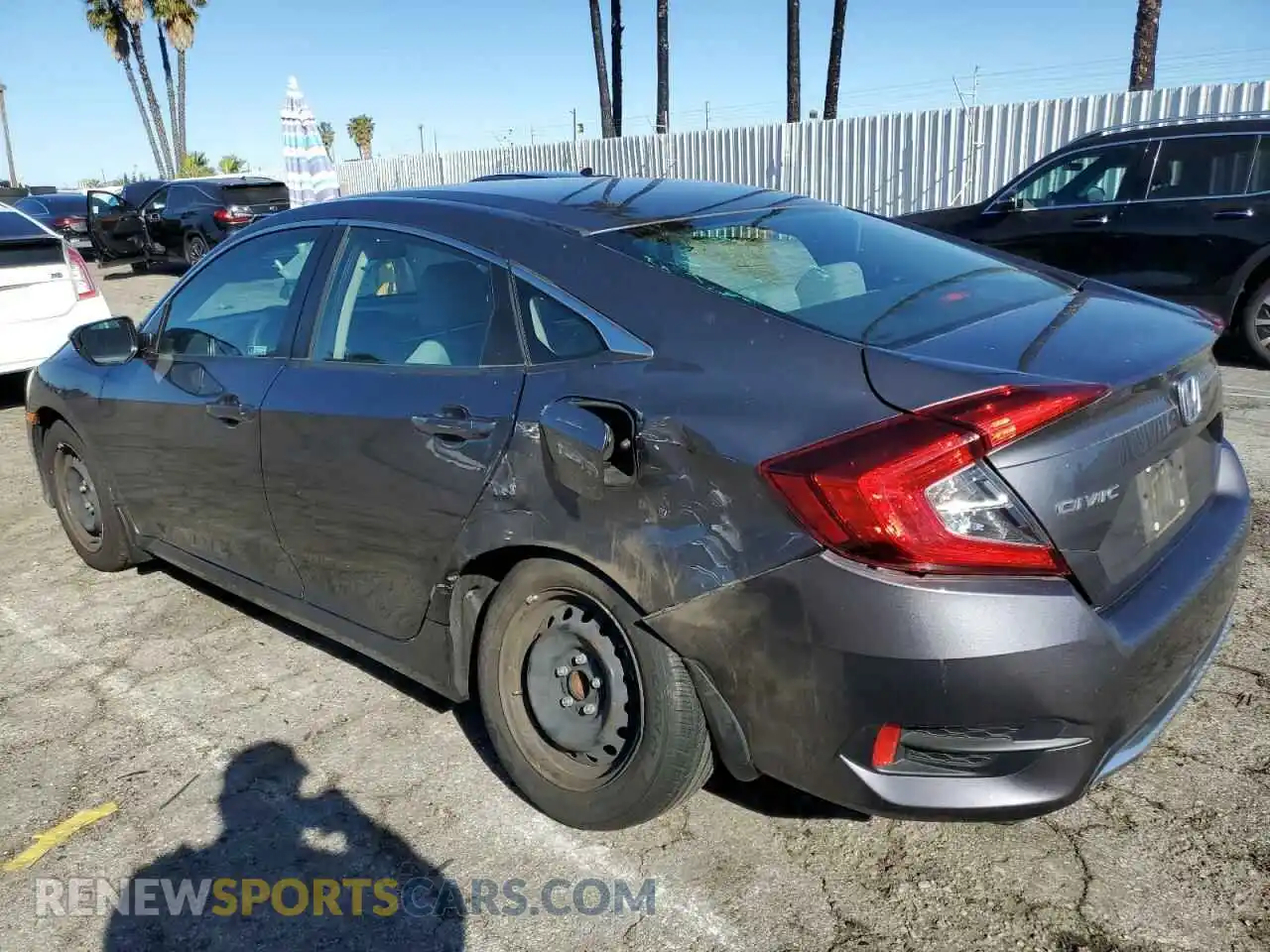 2 Photograph of a damaged car 2HGFC2F6XMH535137 HONDA CIVIC 2021