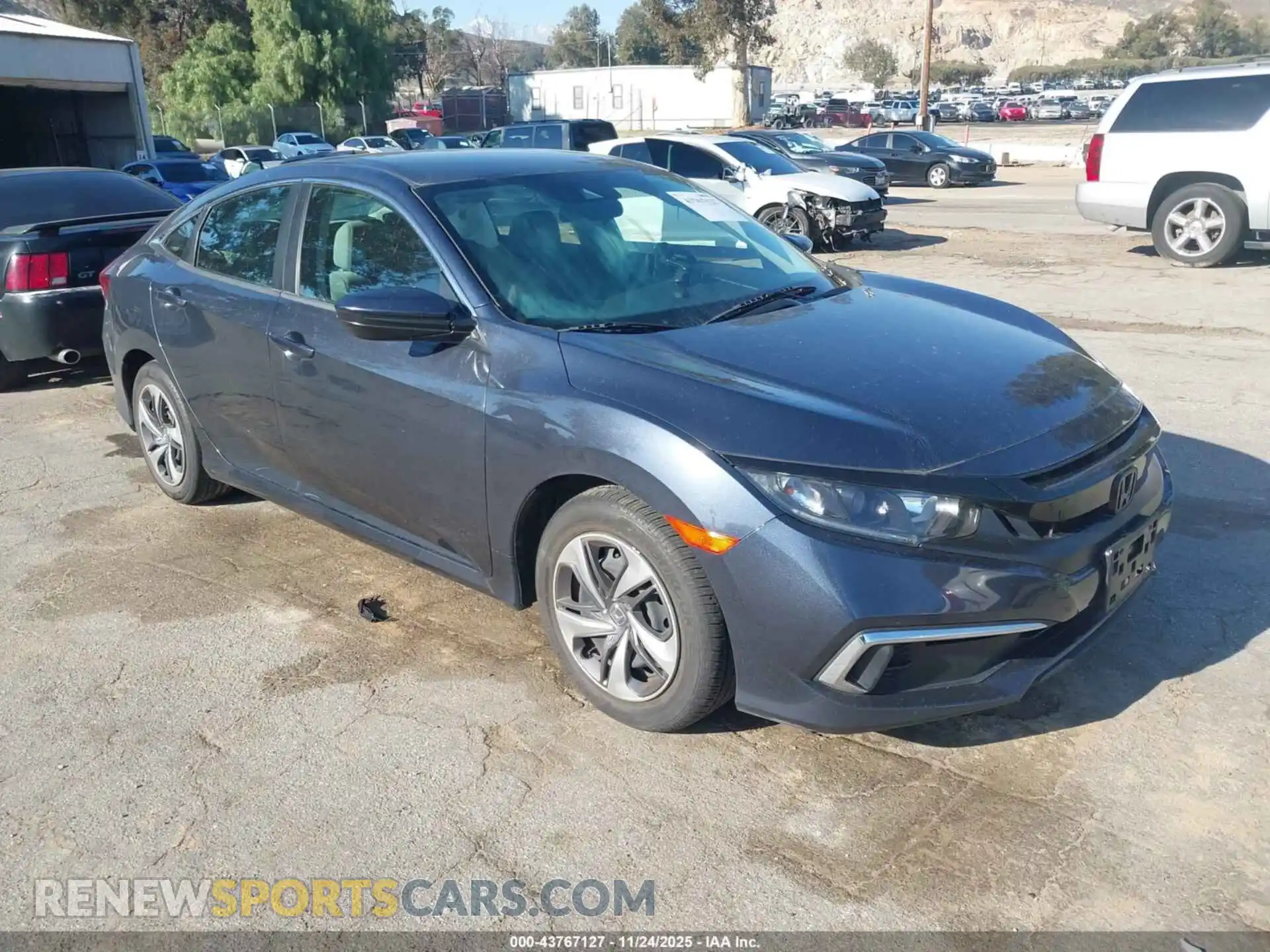 1 Photograph of a damaged car 2HGFC2F6XMH536353 HONDA CIVIC 2021