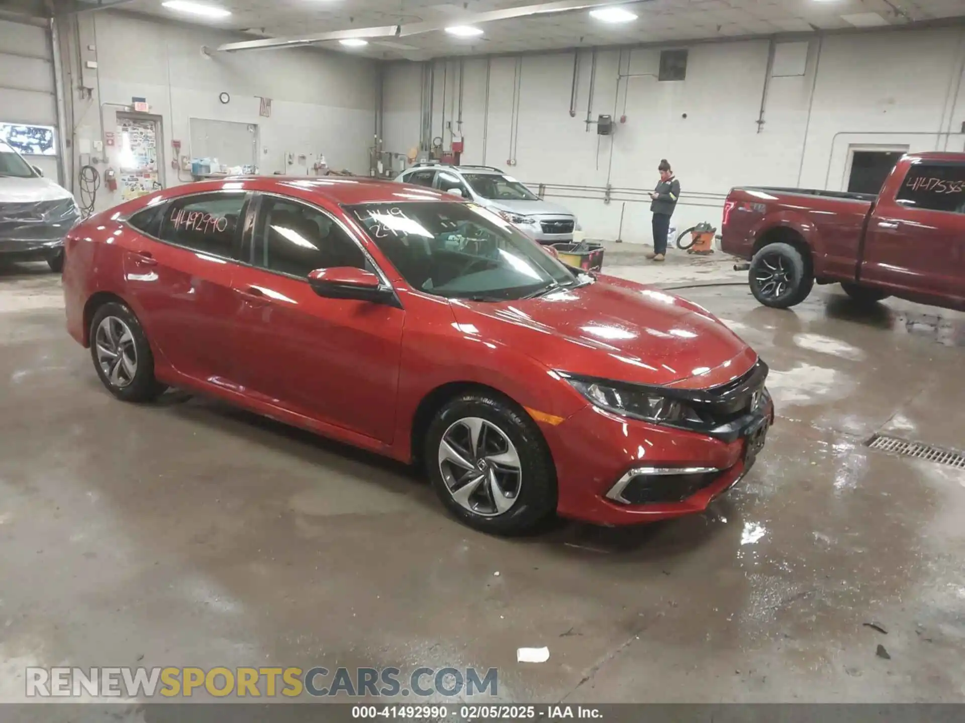 1 Photograph of a damaged car 2HGFC2F6XMH547174 HONDA CIVIC 2021