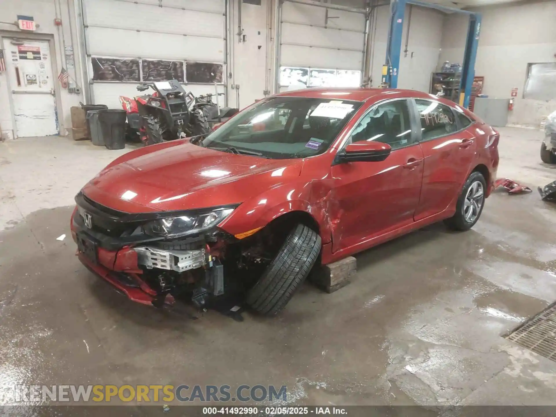 2 Photograph of a damaged car 2HGFC2F6XMH547174 HONDA CIVIC 2021