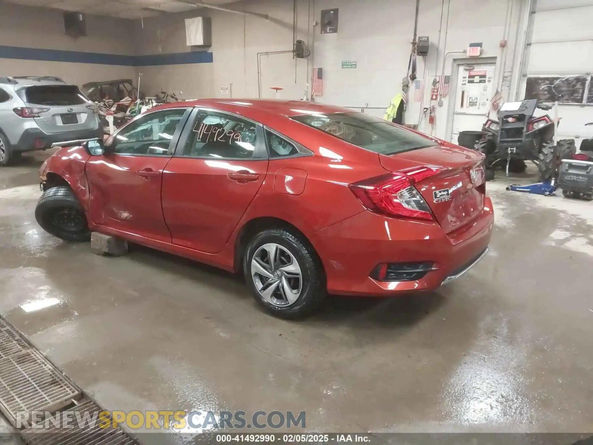 3 Photograph of a damaged car 2HGFC2F6XMH547174 HONDA CIVIC 2021