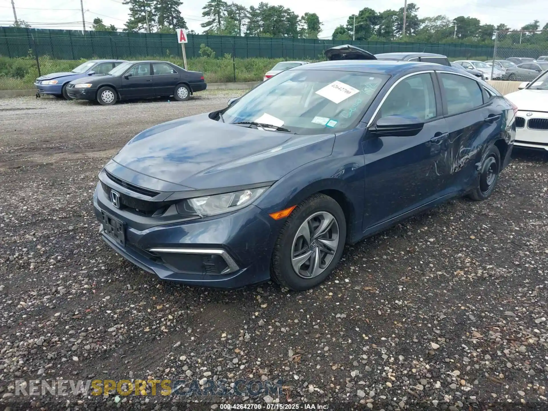 2 Photograph of a damaged car 2HGFC2F6XMH549118 HONDA CIVIC 2021