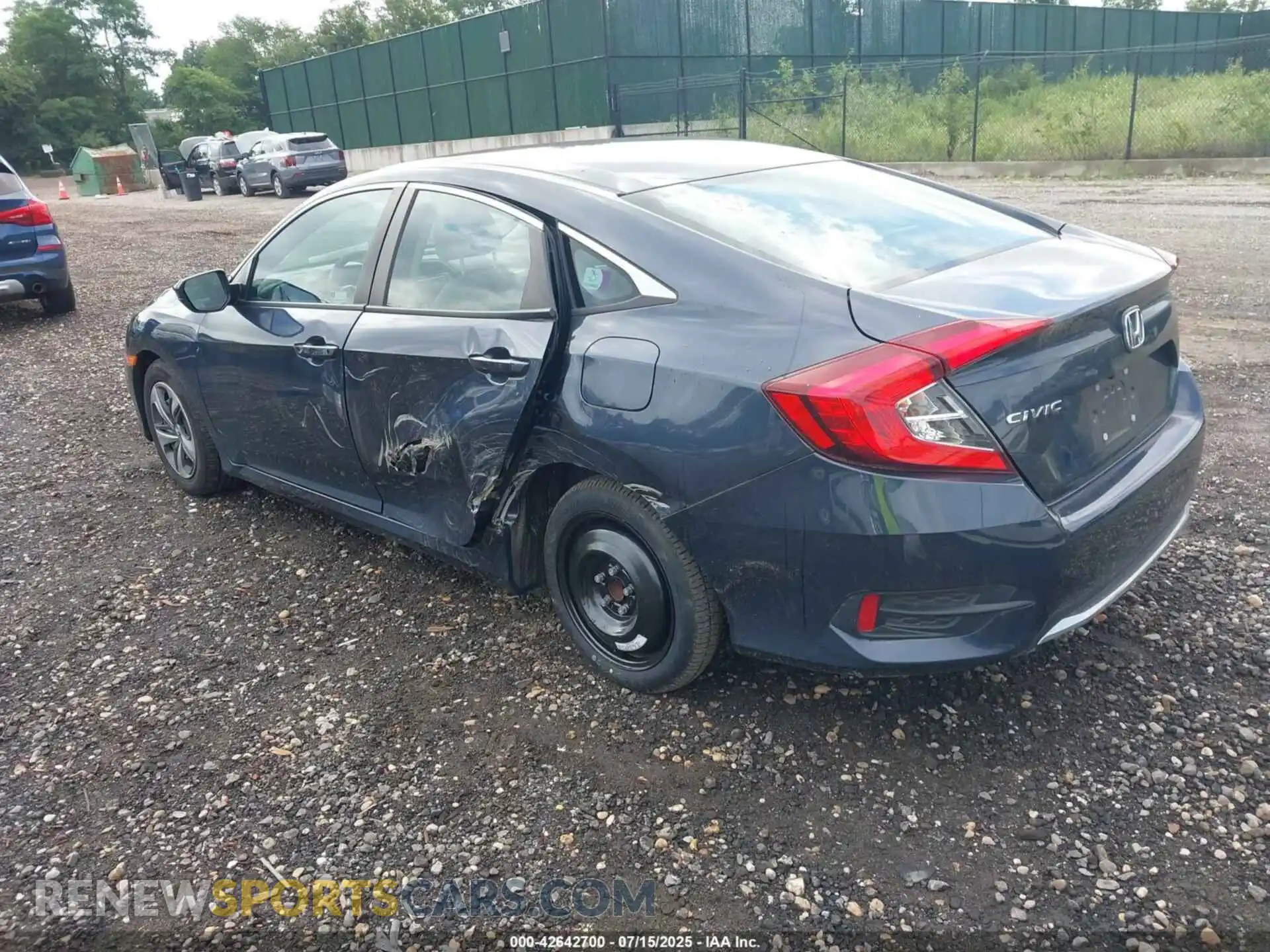 3 Photograph of a damaged car 2HGFC2F6XMH549118 HONDA CIVIC 2021