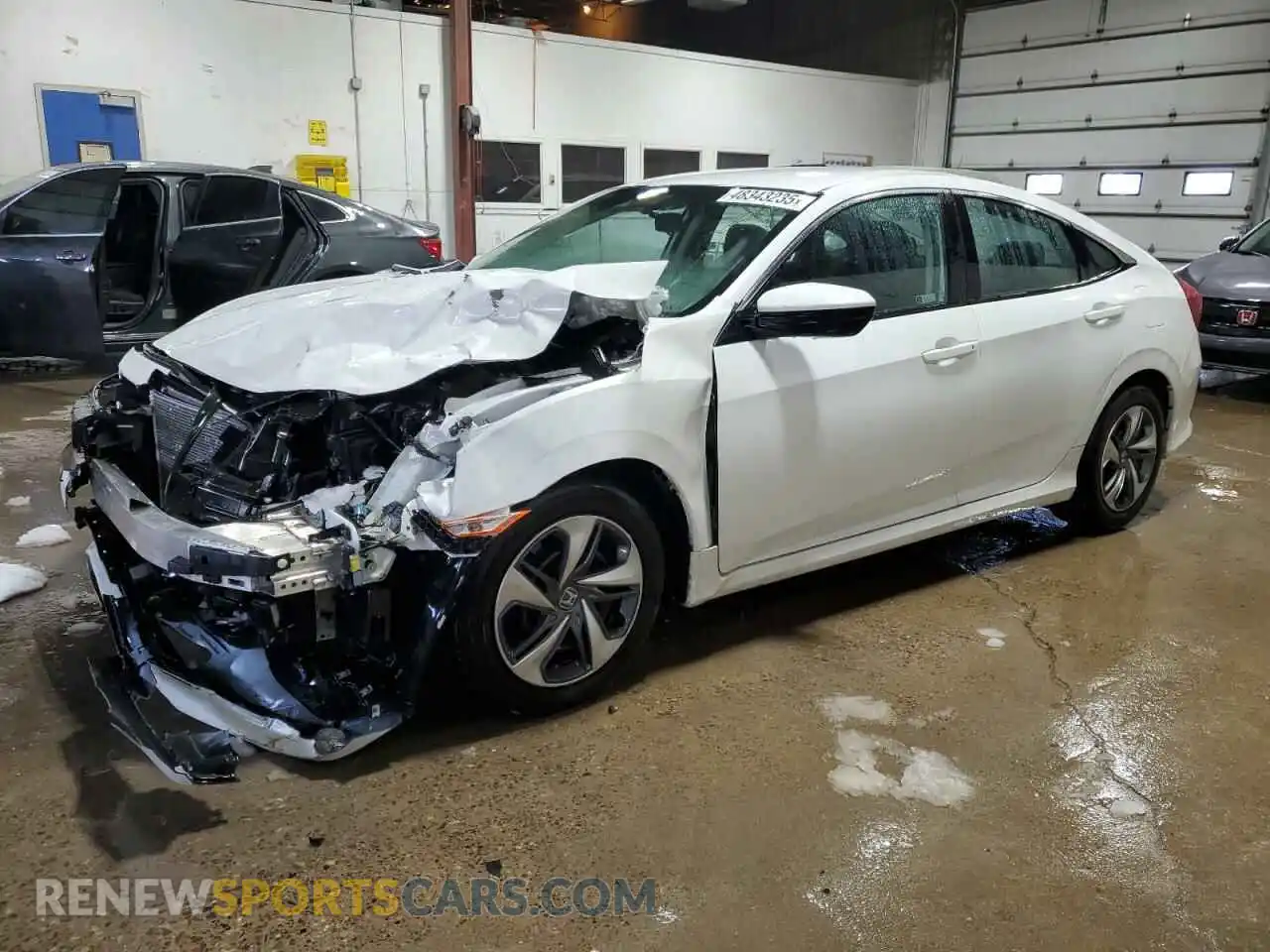 1 Photograph of a damaged car 2HGFC2F6XMH550690 HONDA CIVIC 2021