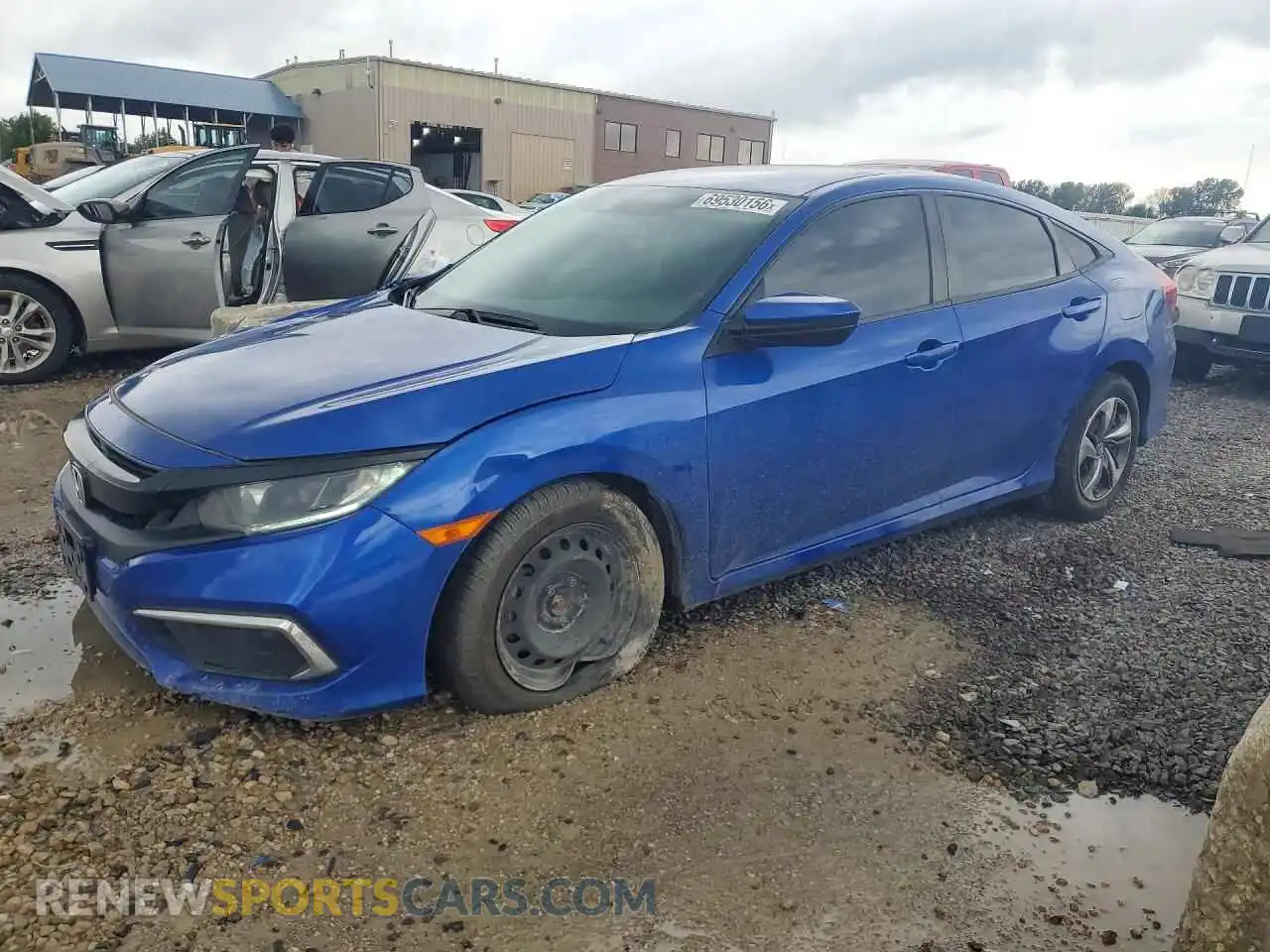 1 Photograph of a damaged car 2HGFC2F6XMH551936 HONDA CIVIC 2021