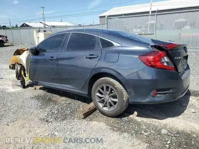 2 Photograph of a damaged car 2HGFC2F71MH011528 HONDA CIVIC 2021