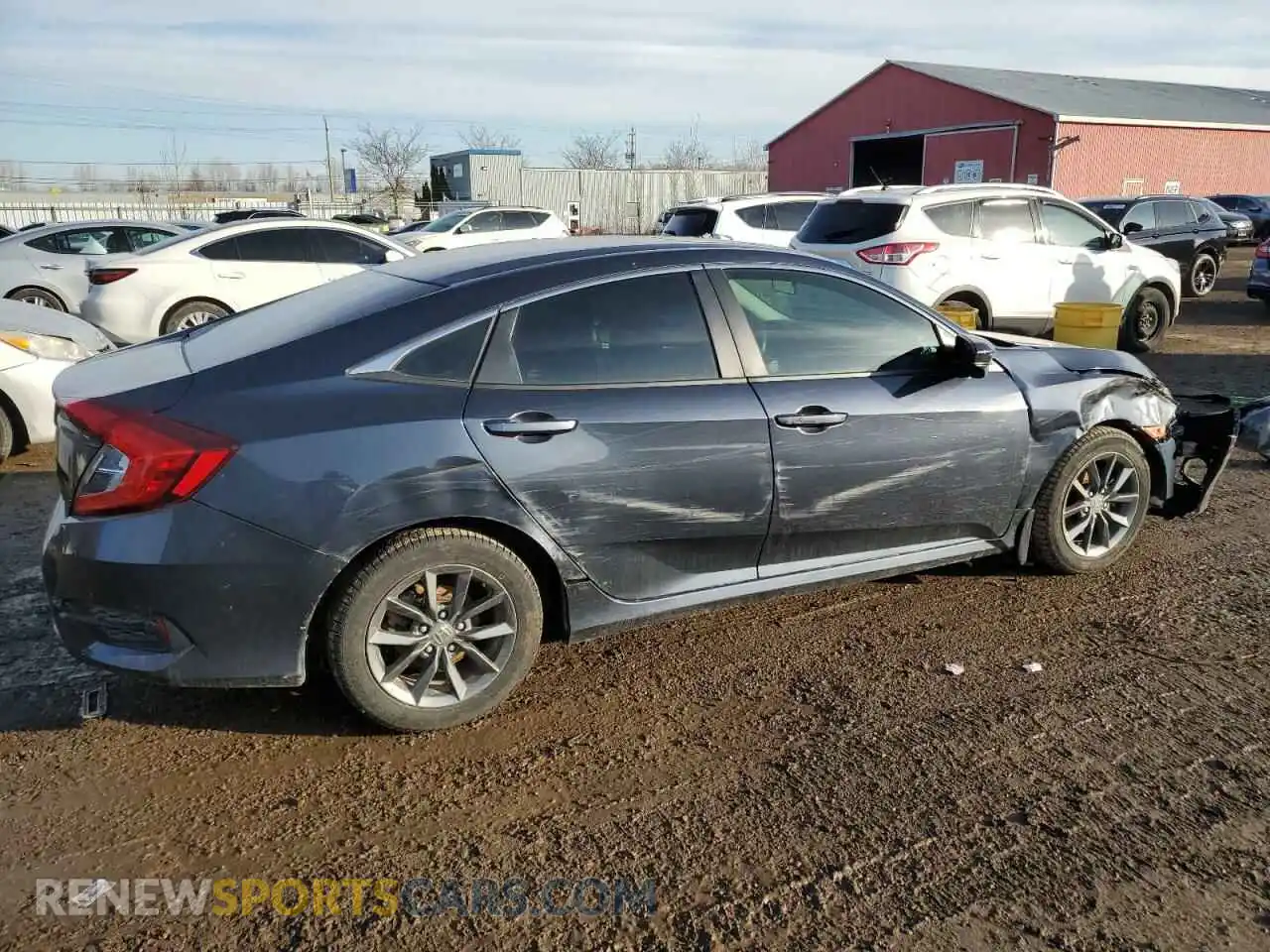 3 Photograph of a damaged car 2HGFC2F75MH004114 HONDA CIVIC 2021