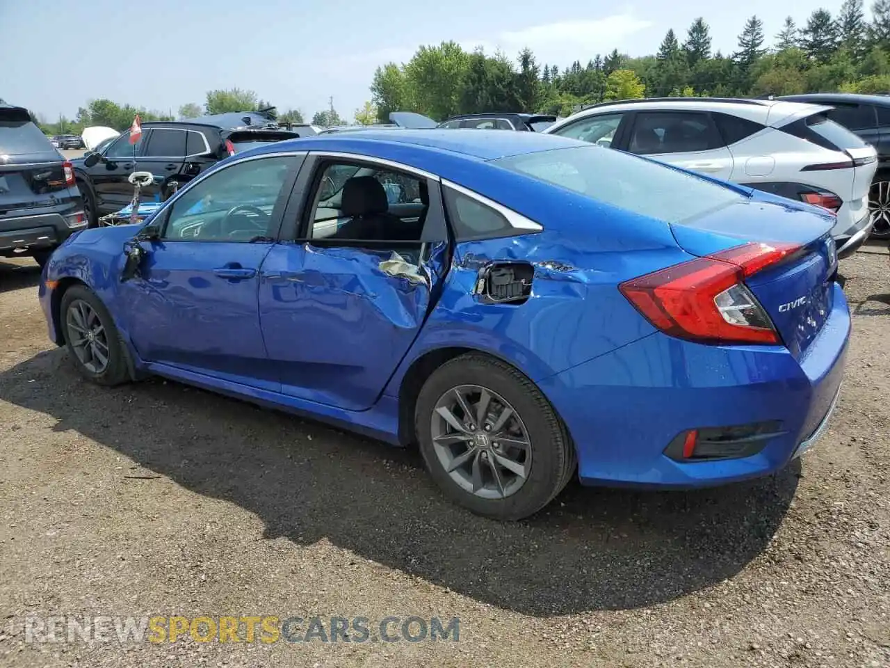 2 Photograph of a damaged car 2HGFC2F76MH010147 HONDA CIVIC 2021