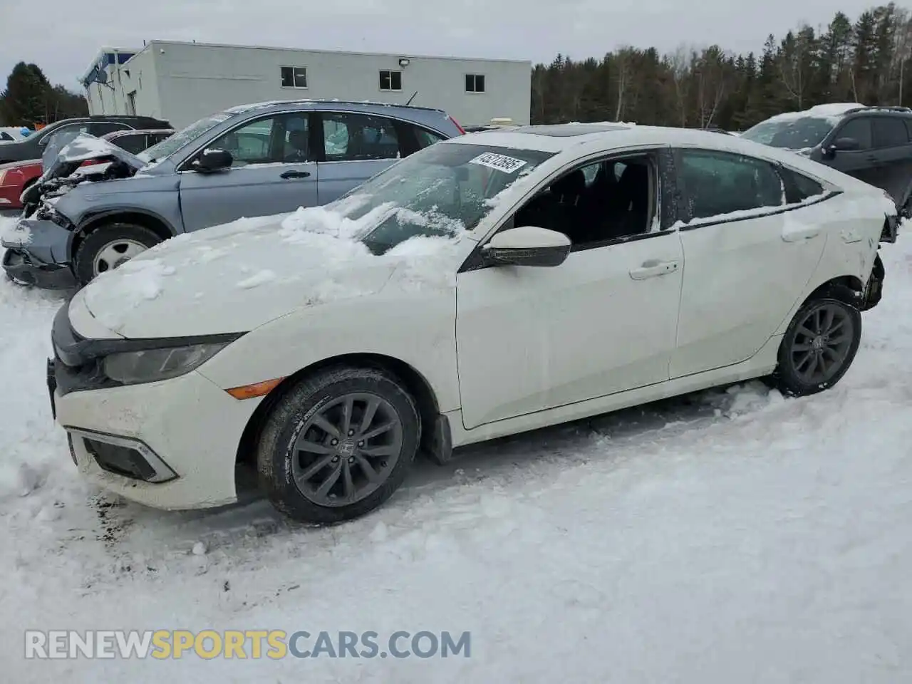 1 Photograph of a damaged car 2HGFC2F76MH016627 HONDA CIVIC 2021