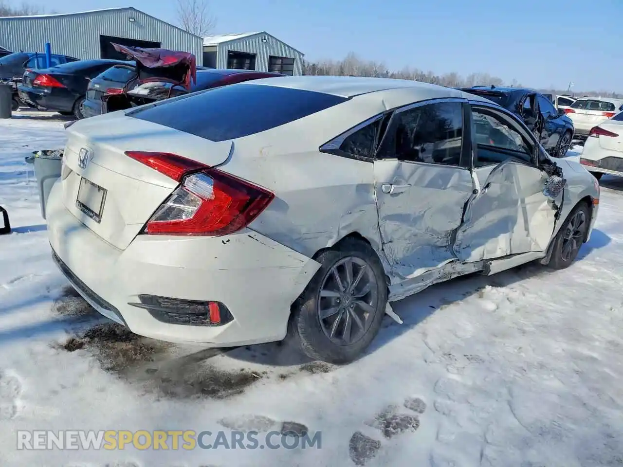3 Photograph of a damaged car 2HGFC2F78MH012997 HONDA CIVIC 2021