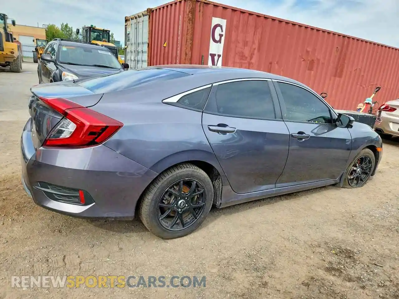 3 Photograph of a damaged car 2HGFC2F79MH008036 HONDA CIVIC 2021