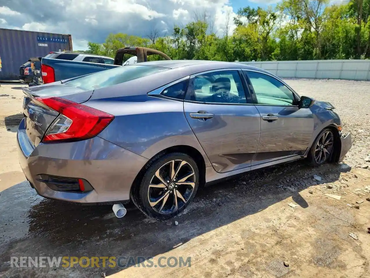 3 Photograph of a damaged car 2HGFC2F80MH500897 HONDA CIVIC 2021