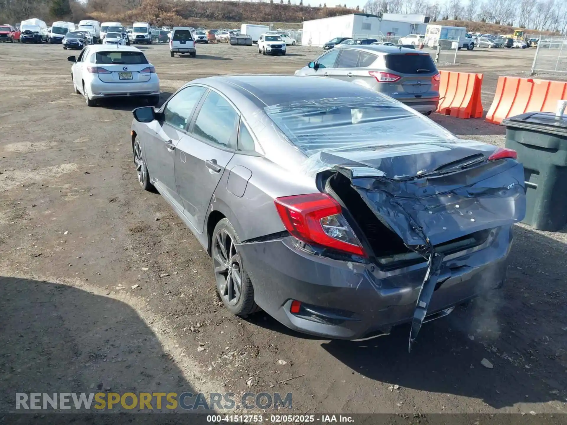 3 Photograph of a damaged car 2HGFC2F80MH503217 HONDA CIVIC 2021