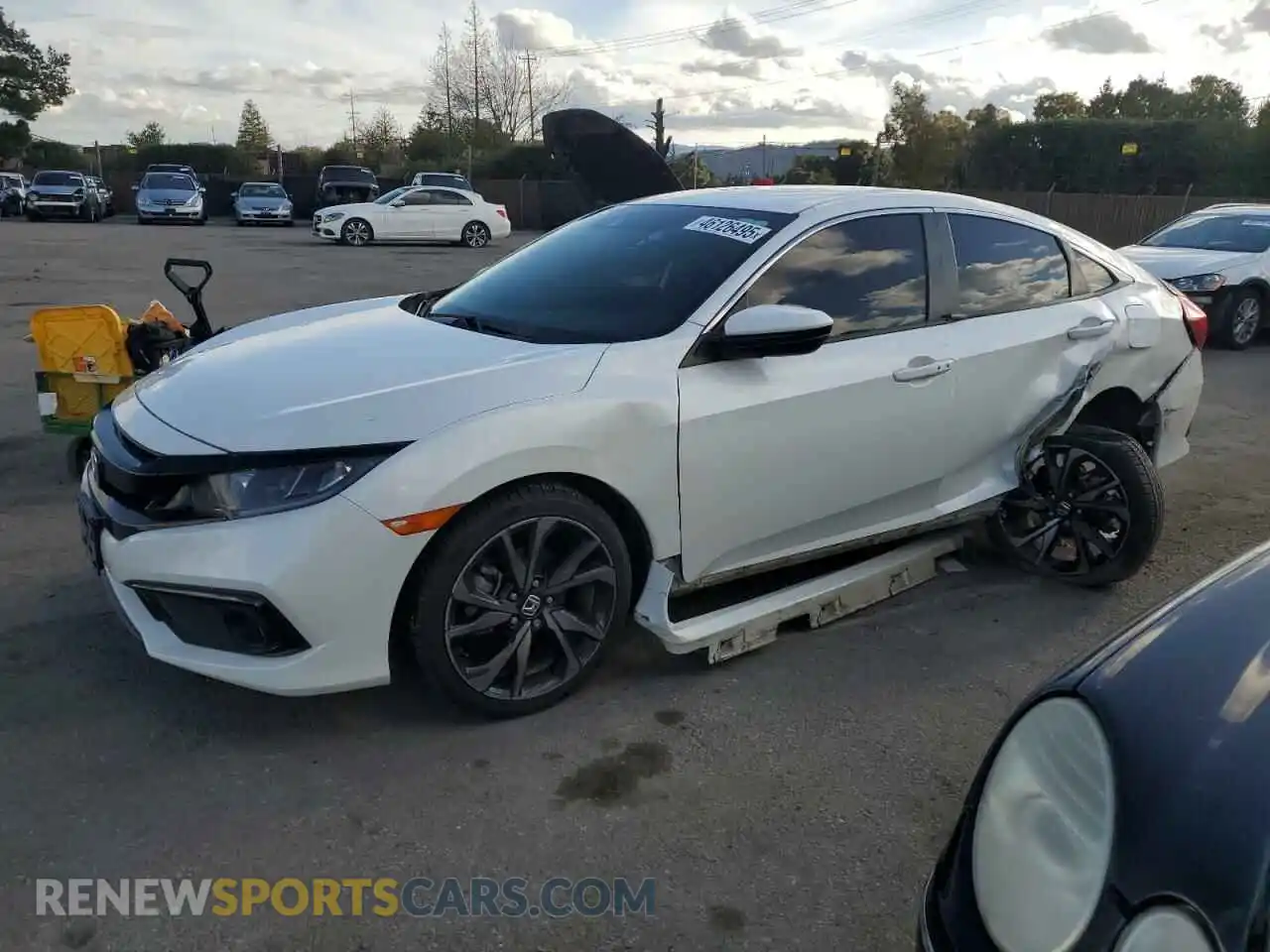 1 Фотография поврежденного автомобиля 2HGFC2F80MH507204 HONDA CIVIC 2021