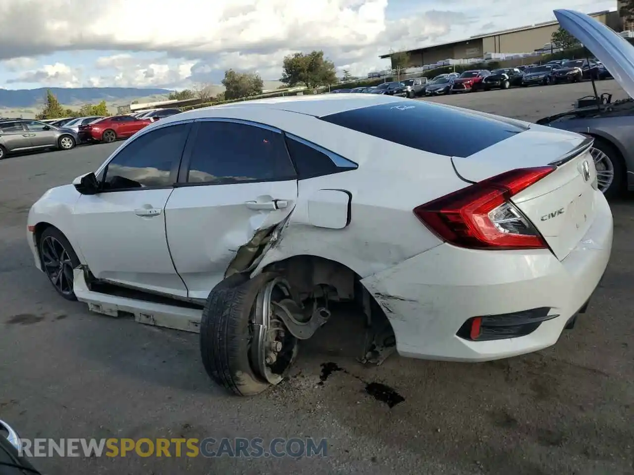 2 Фотография поврежденного автомобиля 2HGFC2F80MH507204 HONDA CIVIC 2021
