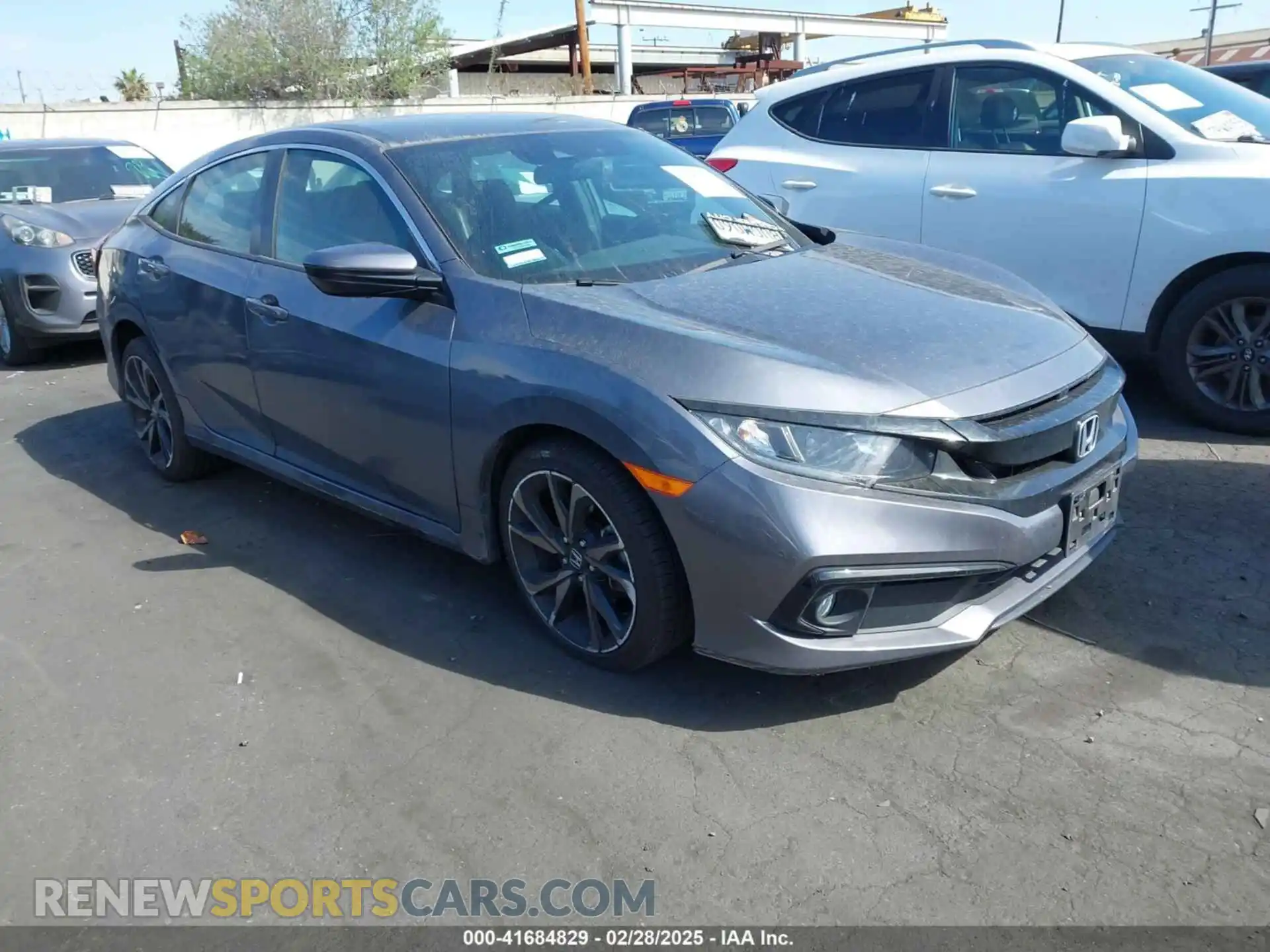 1 Photograph of a damaged car 2HGFC2F80MH514606 HONDA CIVIC 2021