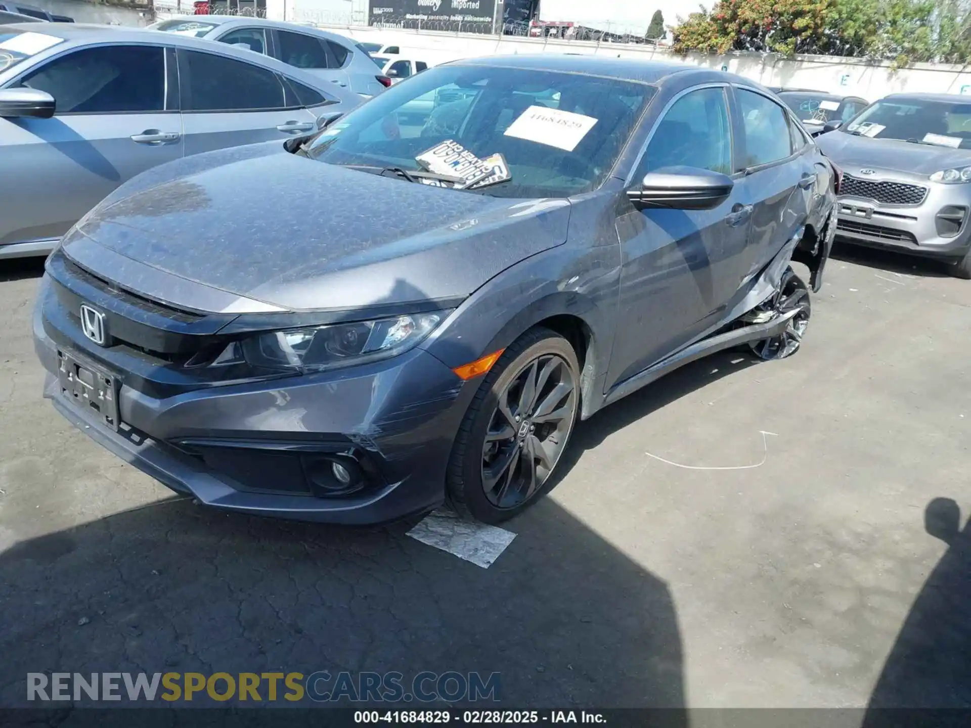 2 Photograph of a damaged car 2HGFC2F80MH514606 HONDA CIVIC 2021