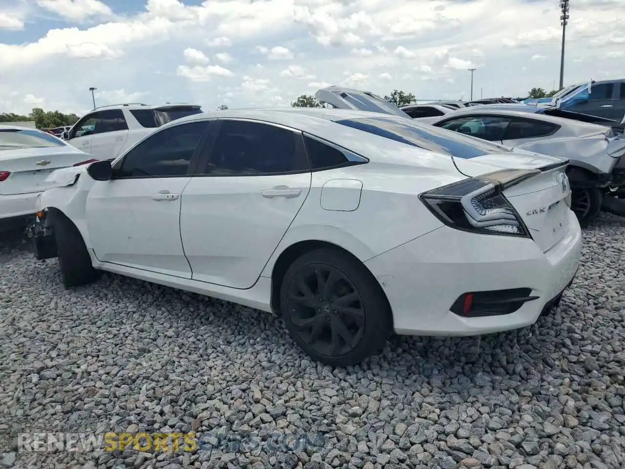 2 Photograph of a damaged car 2HGFC2F80MH515268 HONDA CIVIC 2021