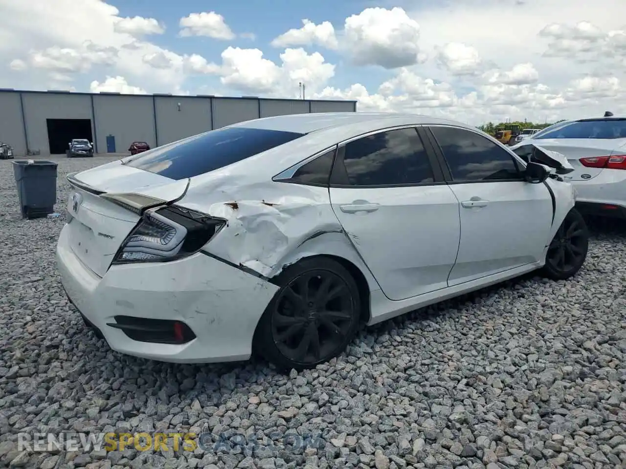 3 Photograph of a damaged car 2HGFC2F80MH515268 HONDA CIVIC 2021