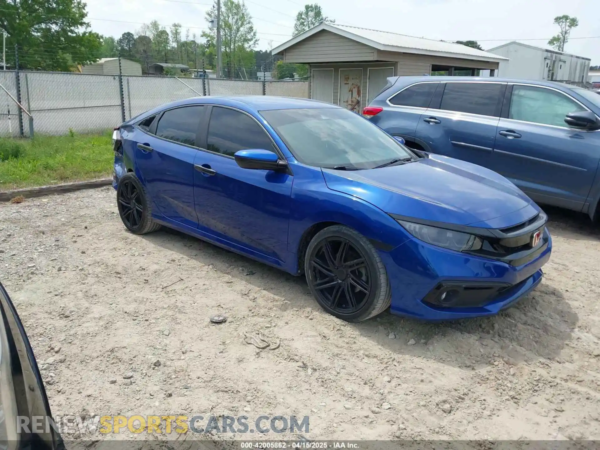 1 Photograph of a damaged car 2HGFC2F80MH516307 HONDA CIVIC 2021