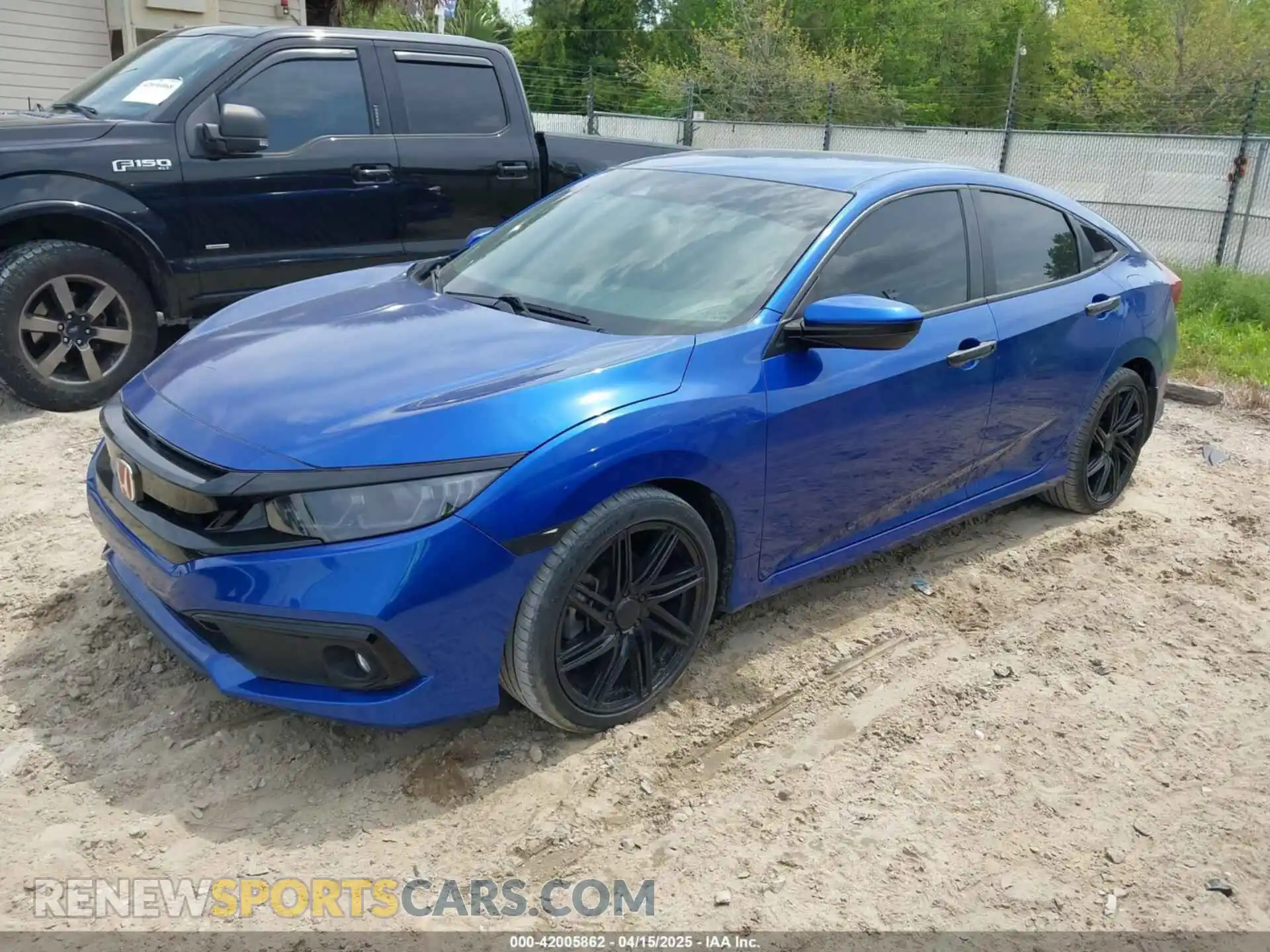 2 Photograph of a damaged car 2HGFC2F80MH516307 HONDA CIVIC 2021