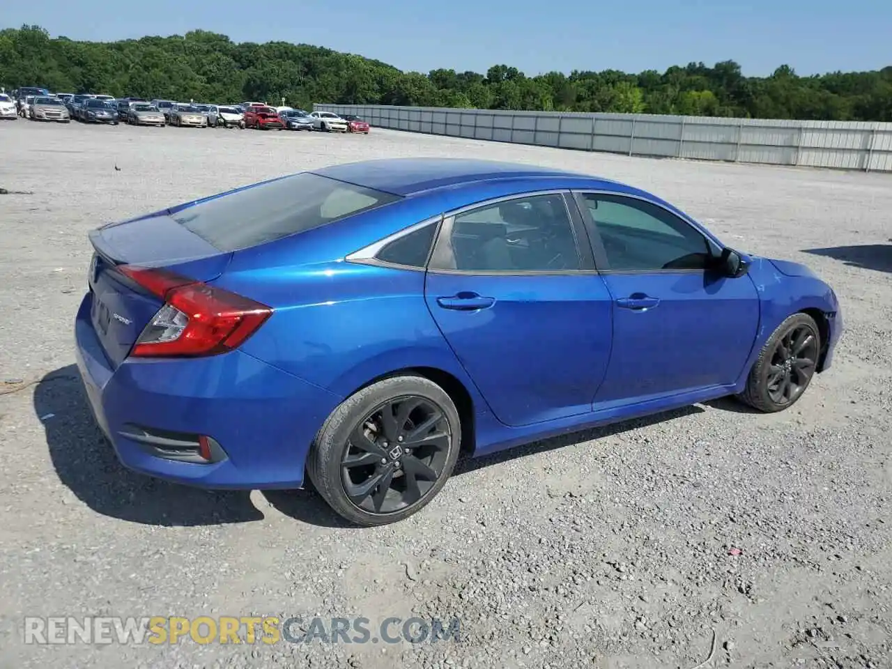 3 Photograph of a damaged car 2HGFC2F80MH526044 HONDA CIVIC 2021