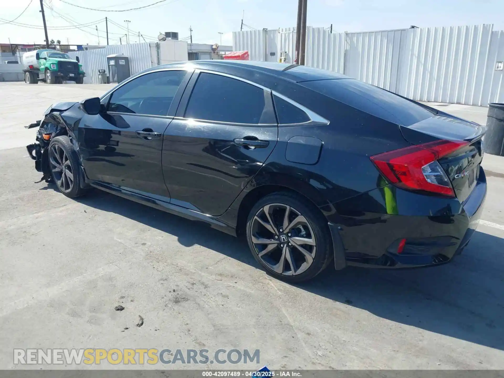 3 Photograph of a damaged car 2HGFC2F80MH529493 HONDA CIVIC 2021
