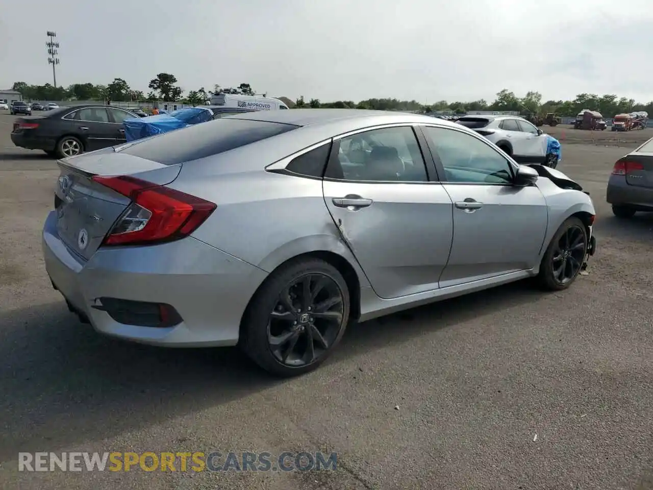 3 Photograph of a damaged car 2HGFC2F80MH538341 HONDA CIVIC 2021
