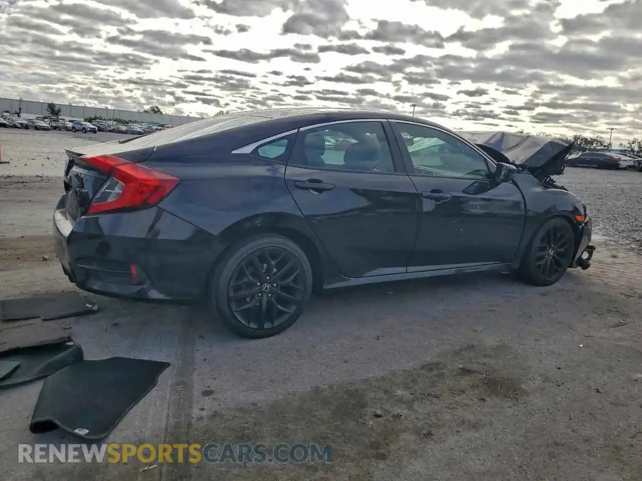 3 Photograph of a damaged car 2HGFC2F80MH540333 HONDA CIVIC 2021