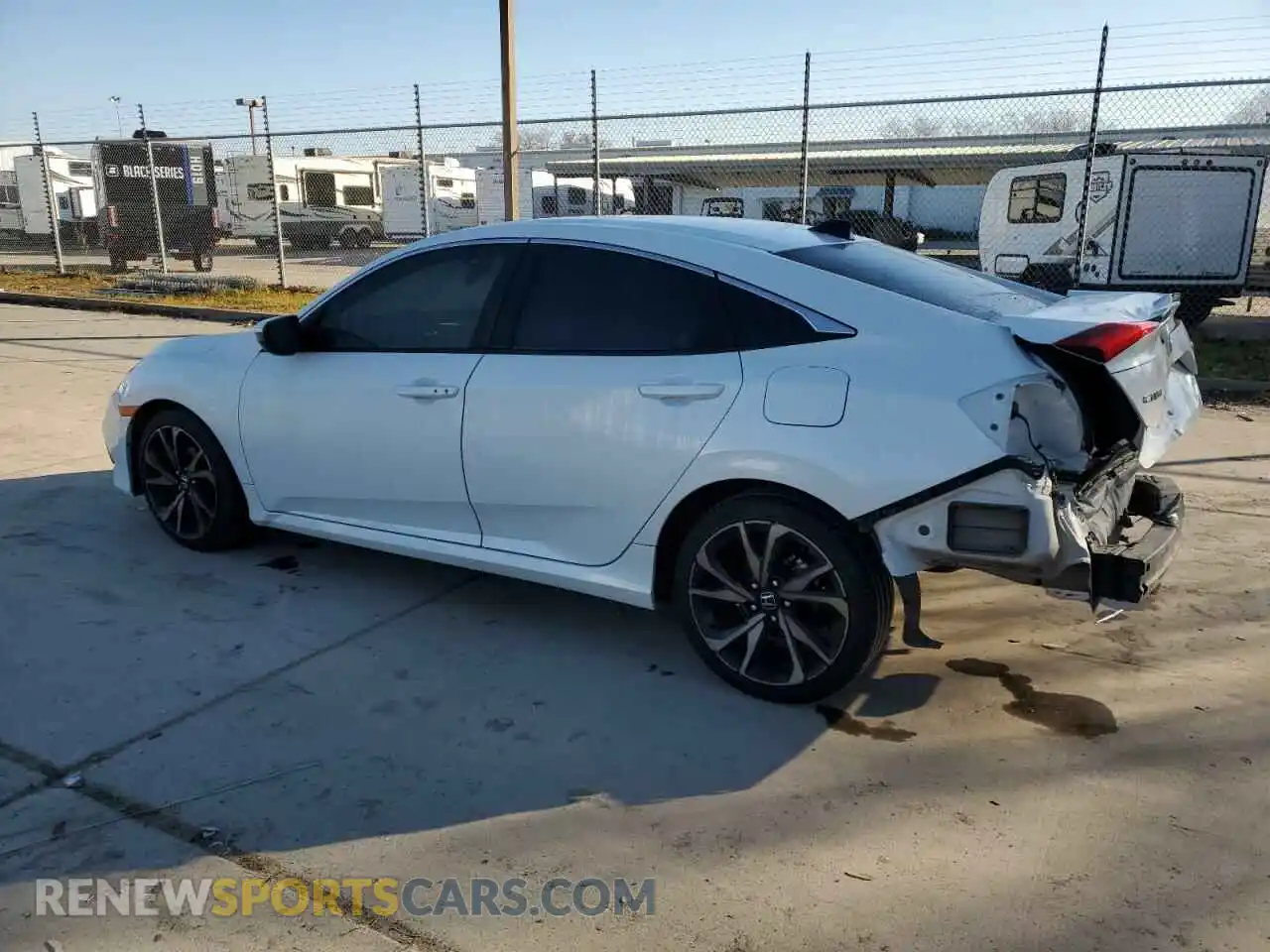 2 Photograph of a damaged car 2HGFC2F80MH542356 HONDA CIVIC 2021