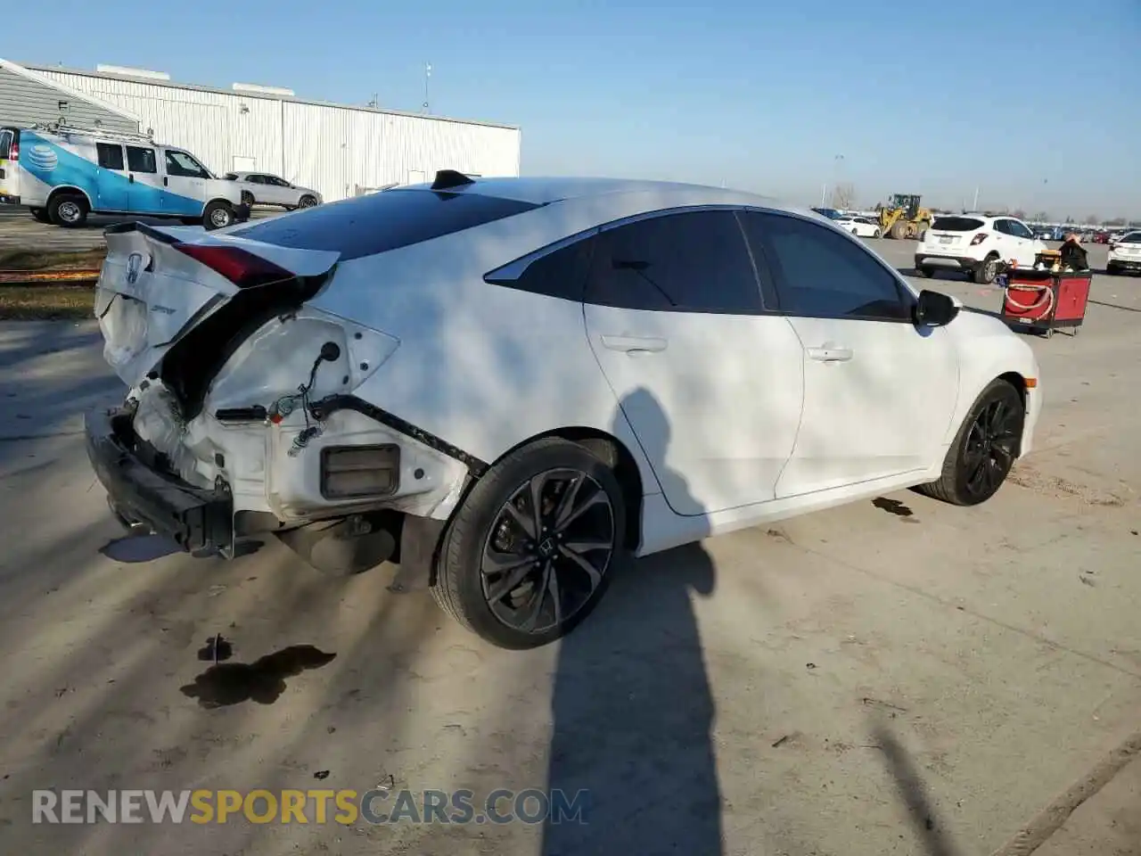 3 Photograph of a damaged car 2HGFC2F80MH542356 HONDA CIVIC 2021