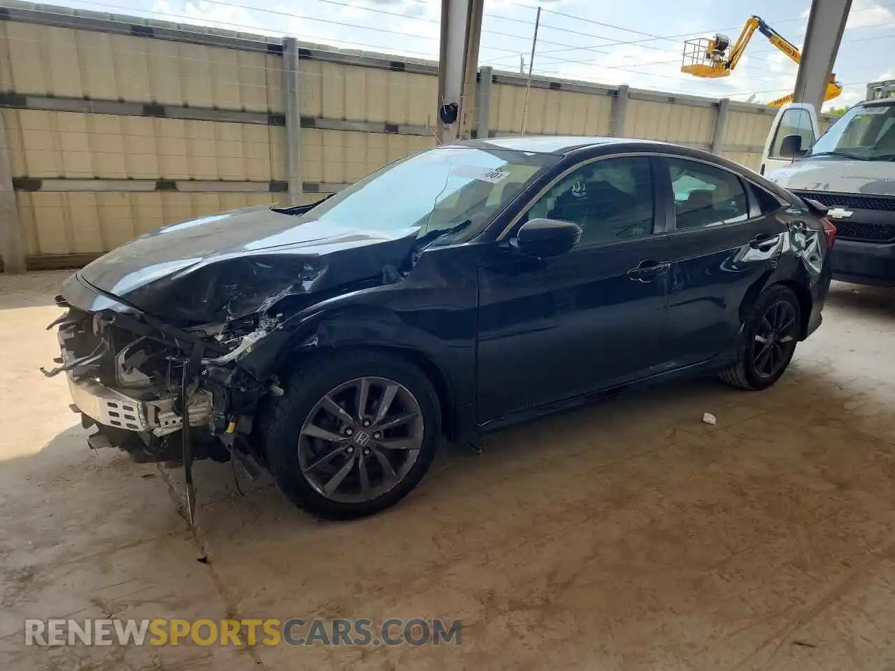 1 Photograph of a damaged car 2HGFC2F80MH545726 HONDA CIVIC 2021