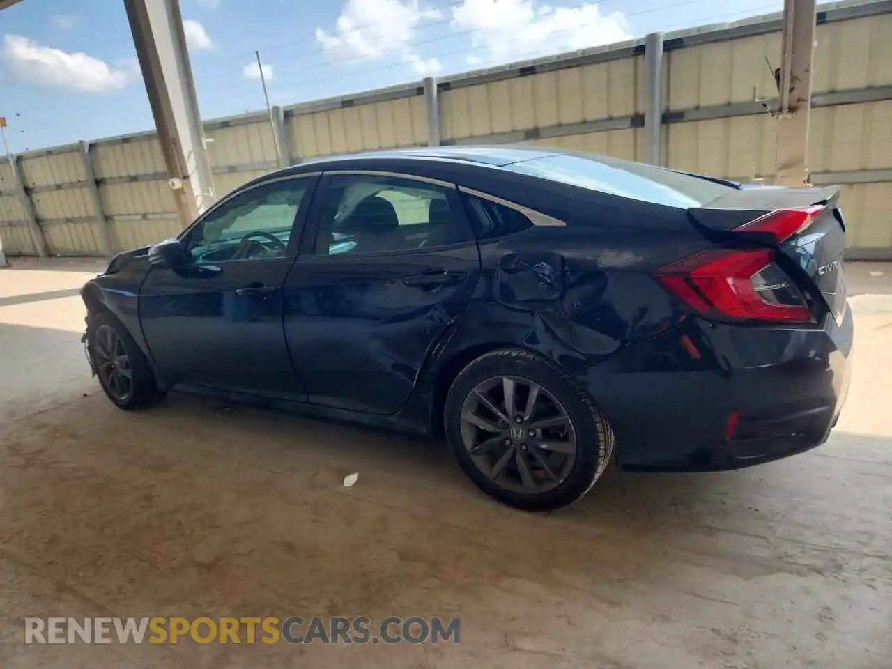 2 Photograph of a damaged car 2HGFC2F80MH545726 HONDA CIVIC 2021